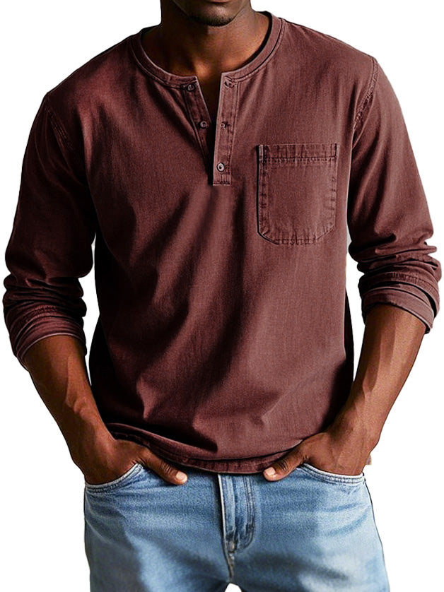 Moises - Chemise décontractée avec poche