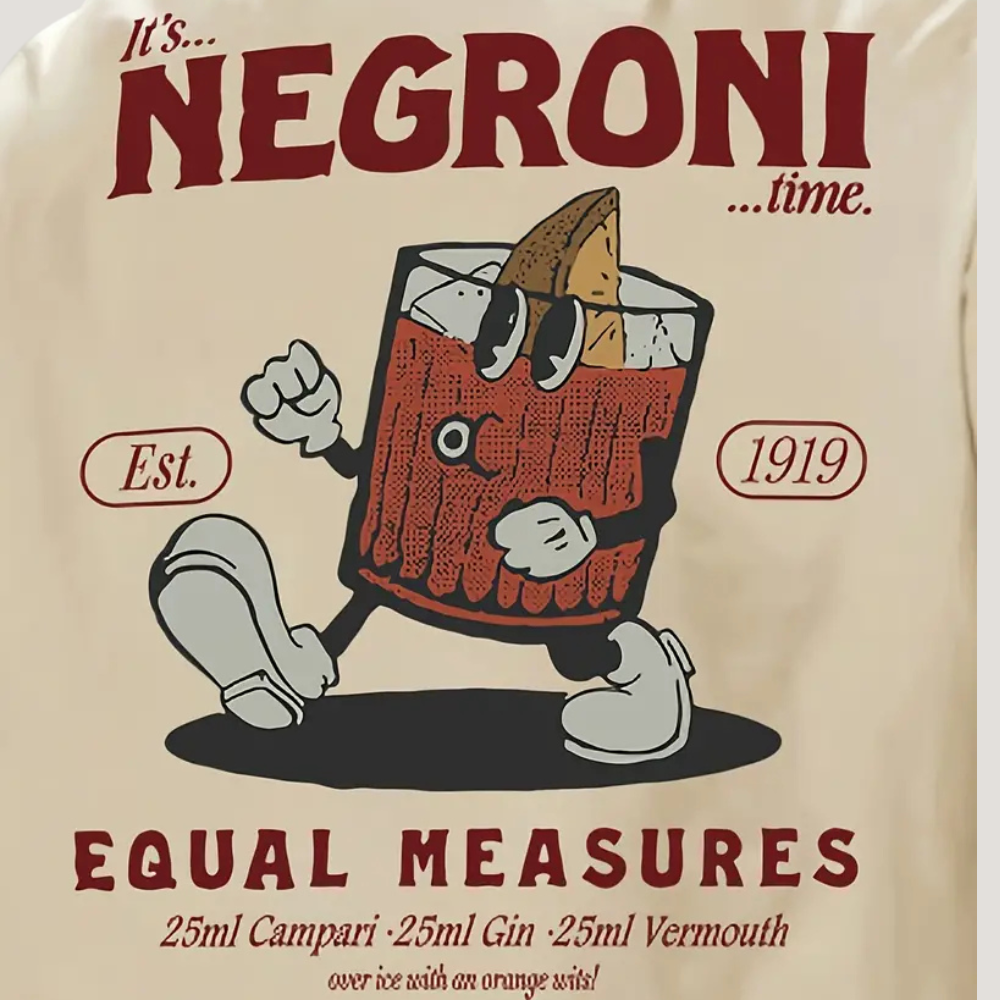 Keegan - T-shirt Rétro Oversize