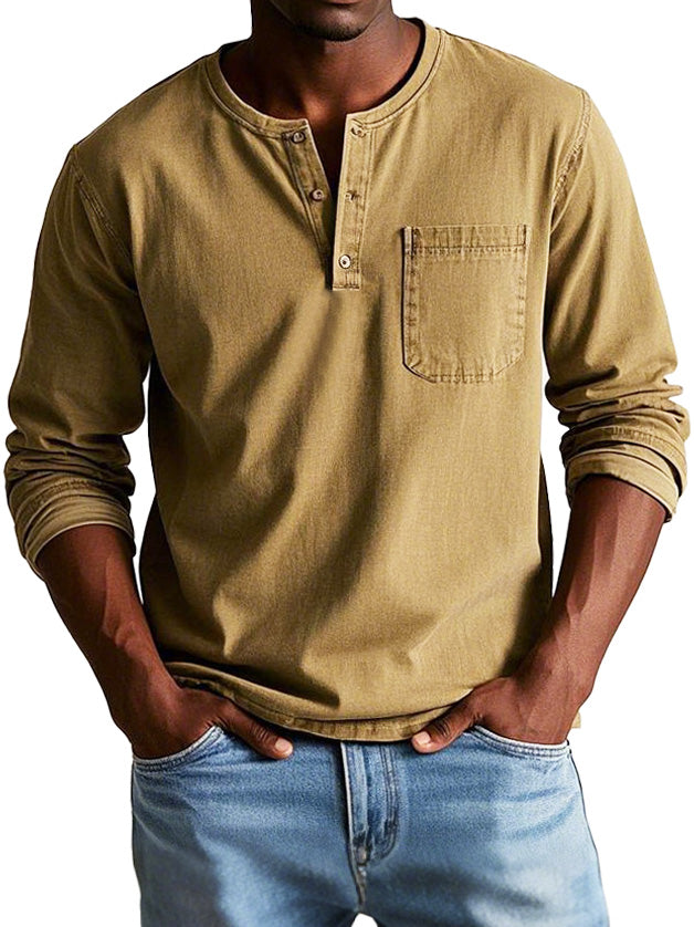 Moises - Chemise décontractée avec poche
