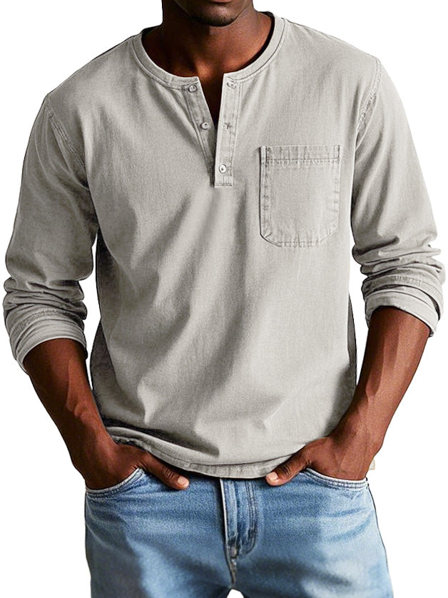 Moises - Chemise décontractée avec poche