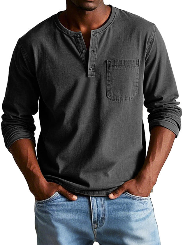 Moises - Chemise décontractée avec poche