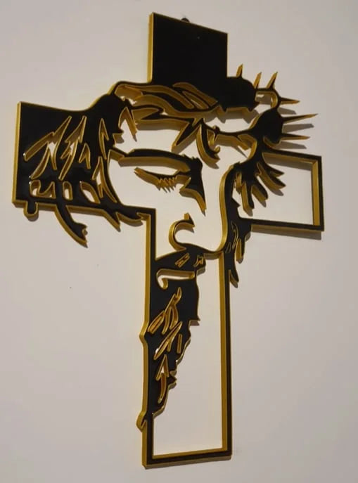 Décoration murale Jésus sur la croix