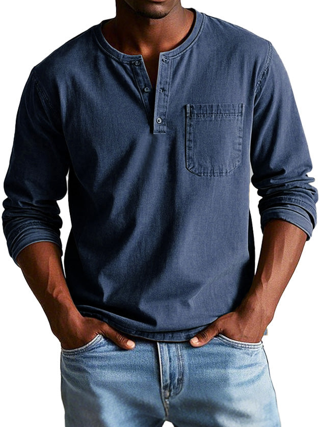 Moises - Chemise décontractée avec poche