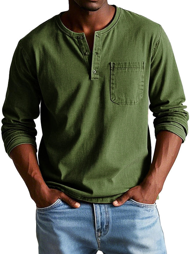 Moises - Chemise décontractée avec poche