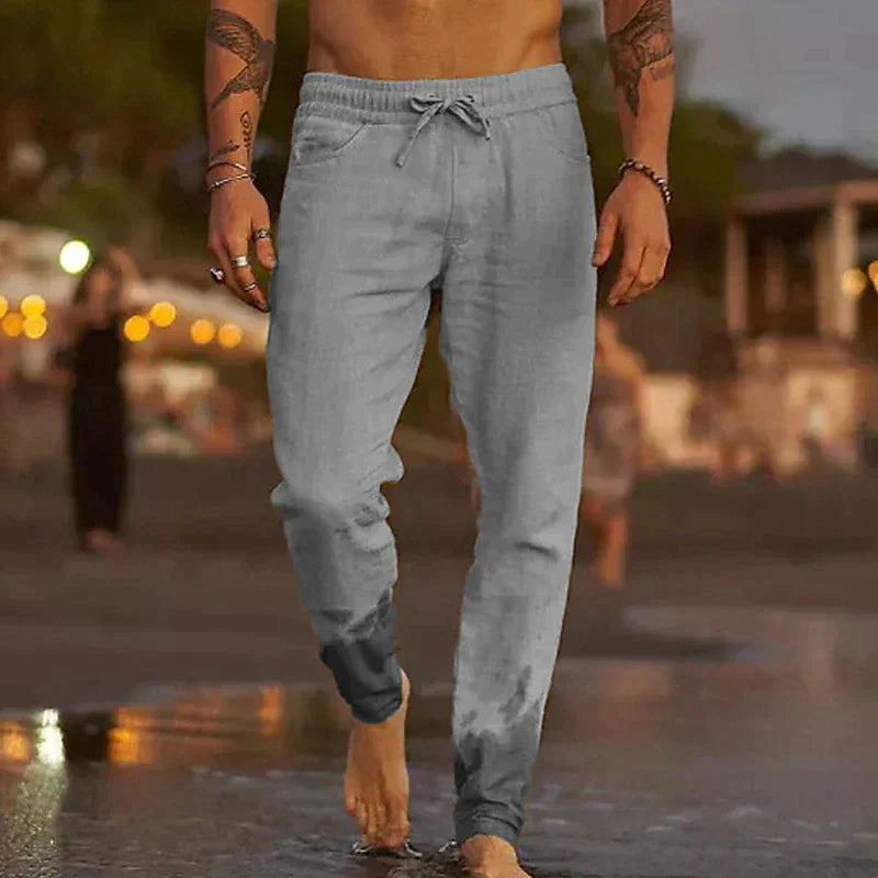 Finn - Pantalon décontracté à cordon