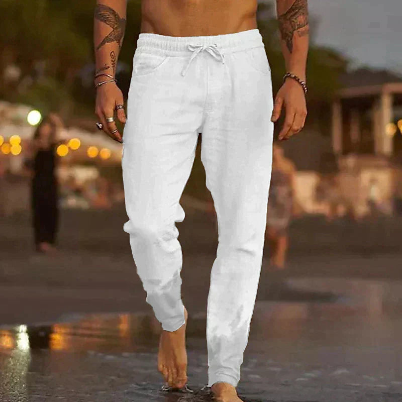 Finn - Pantalon décontracté à cordon