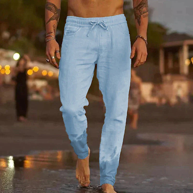 Finn - Pantalon décontracté à cordon