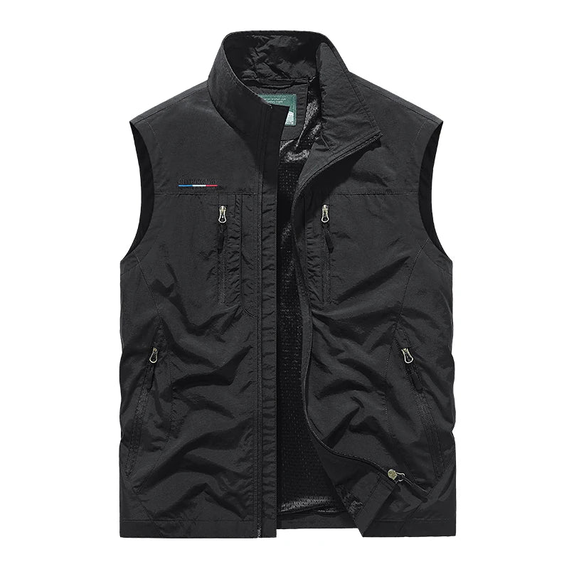 Elliot - Gilet sans manches élégant en maille