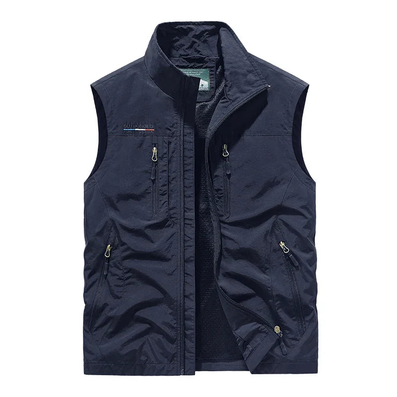 Elliot - Gilet sans manches élégant en maille