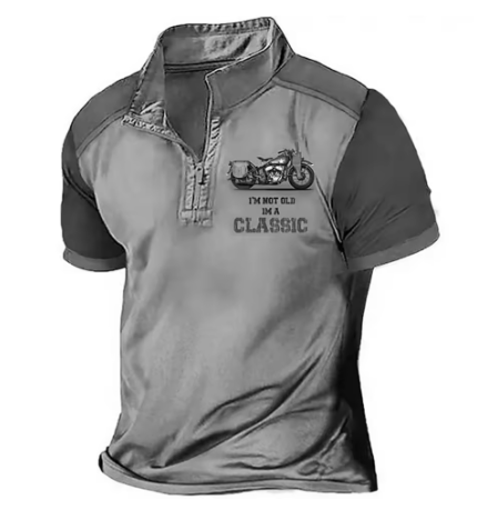 Dwayne - Polo vintage élégant