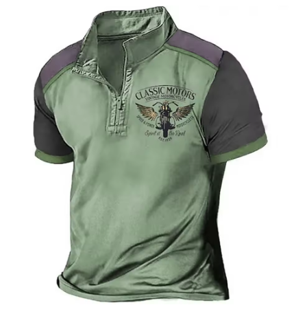 Dwayne - Polo vintage élégant