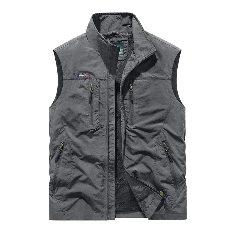 Elliot - Gilet sans manches élégant en maille