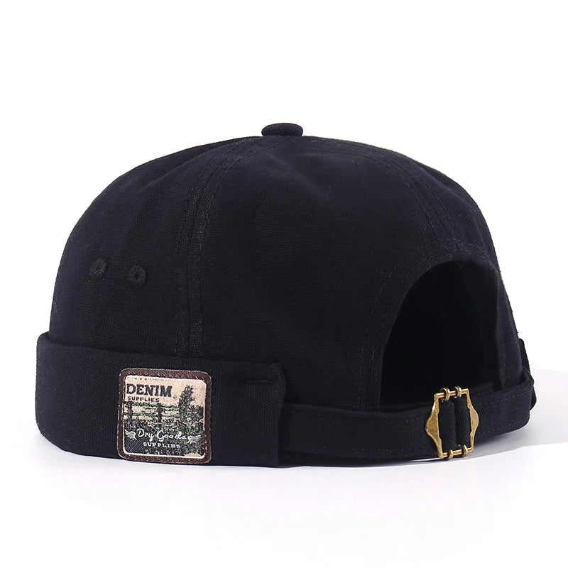 Grant - Casquette décontractée à visière roulée