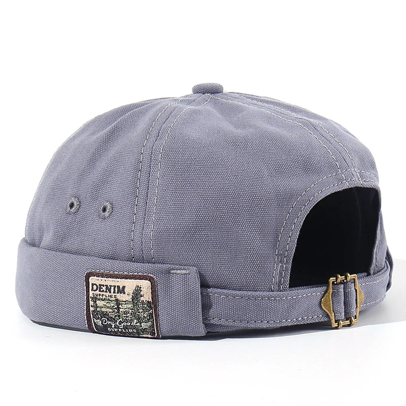 Grant - Casquette décontractée à visière roulée