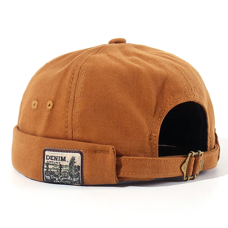 Grant - Casquette décontractée à visière roulée