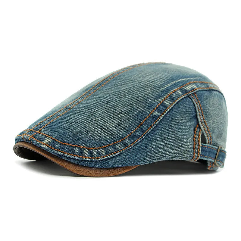 Griffin - Casquette plate en denim