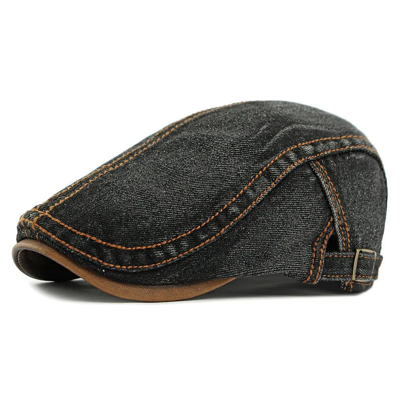 Griffin - Casquette plate en denim