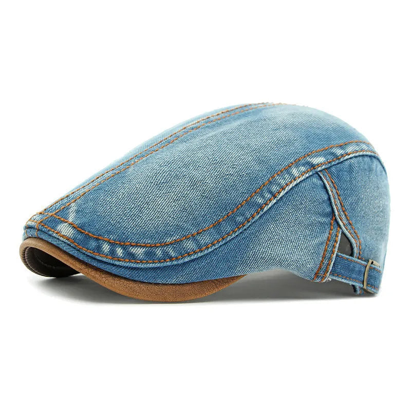 Griffin - Casquette plate en denim