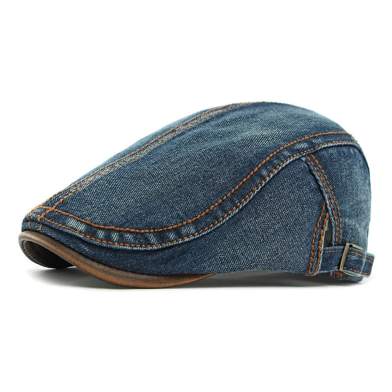 Griffin - Casquette plate en denim