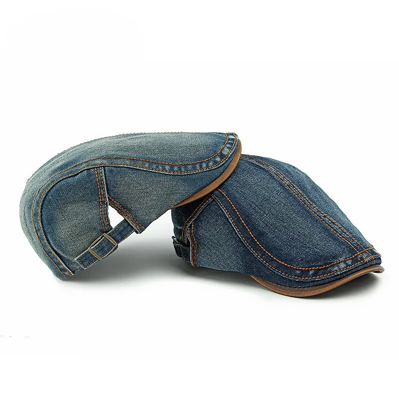 Griffin - Casquette plate en denim