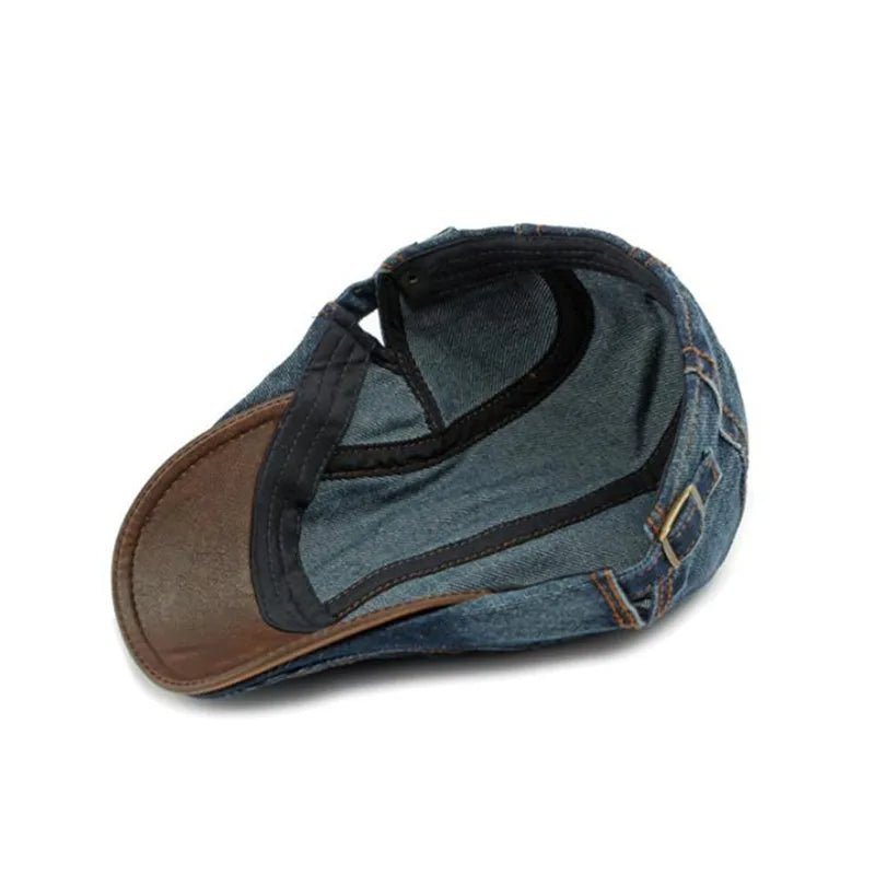 Griffin - Casquette plate en denim