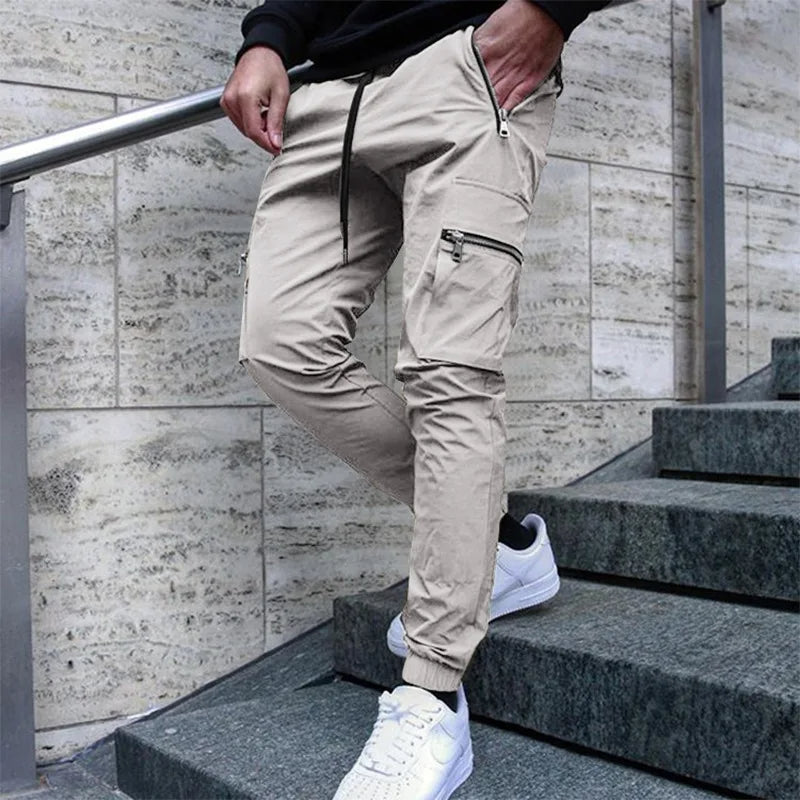Alec - Pantalon élégant à cordon coulissant
