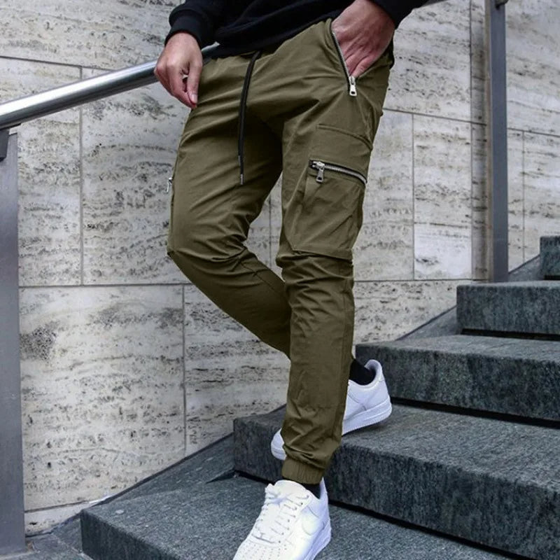 Alec - Pantalon élégant à cordon coulissant