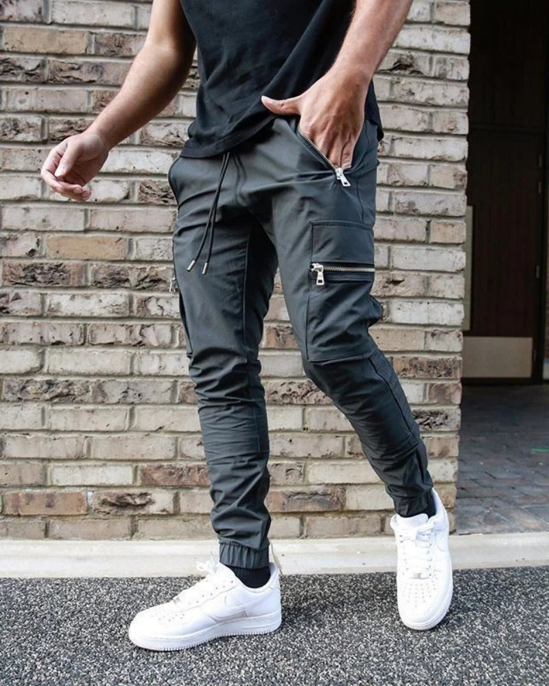 Alec - Pantalon élégant à cordon coulissant