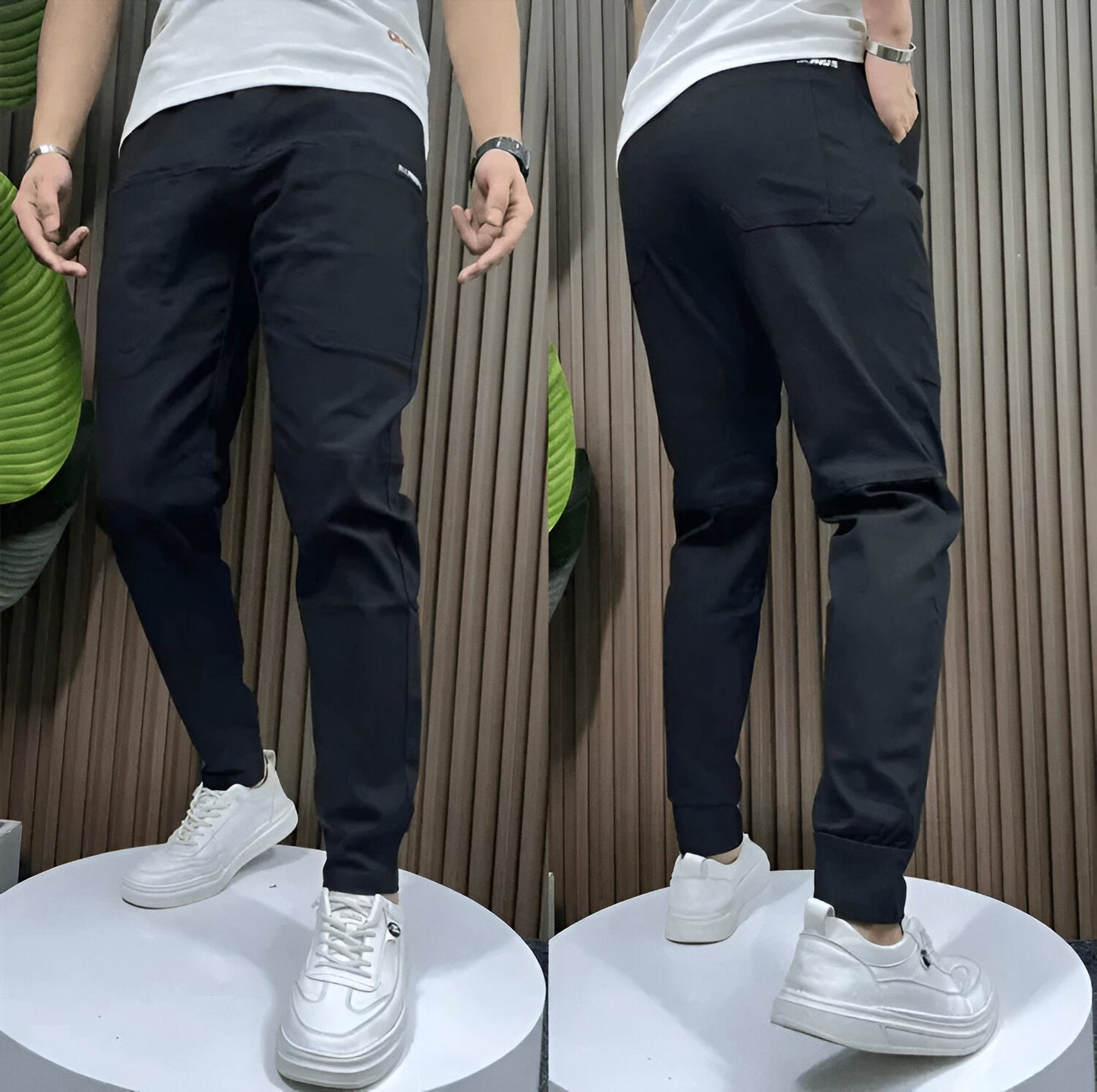 Killian - Pantalon cargo décontracté à taille élastique (1 acheté, 1 offert)