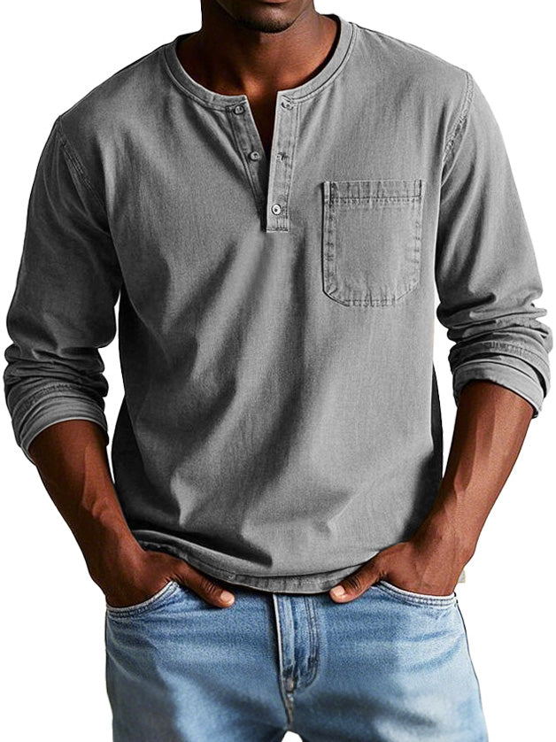 Moises - Chemise décontractée avec poche