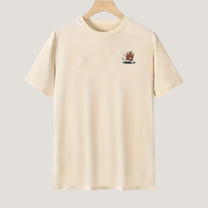 Keegan - T-shirt Rétro Oversize
