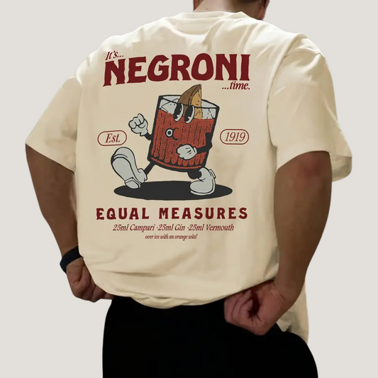 Keegan - T-shirt Rétro Oversize