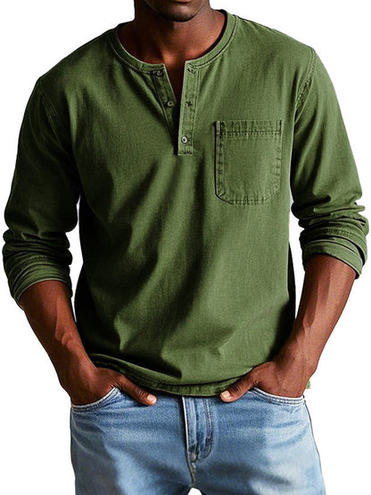 Moises - Chemise décontractée avec poche