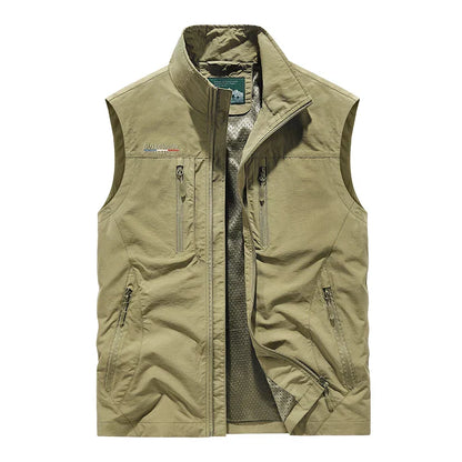 Elliot - Gilet sans manches élégant en maille
