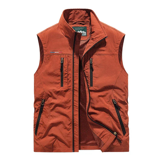 Elliot - Gilet sans manches élégant en maille