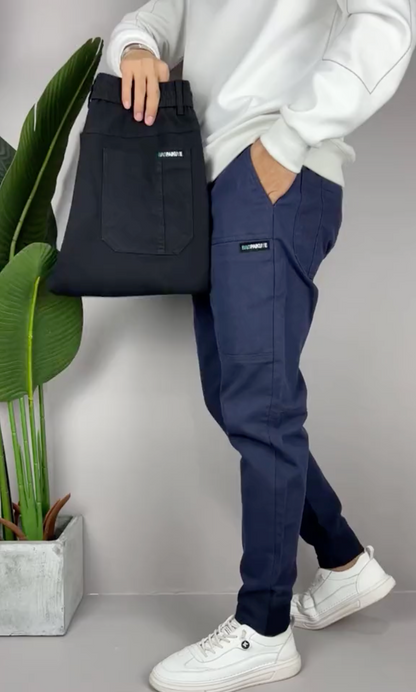 Killian - Pantalon cargo décontracté à taille élastique (1 acheté, 1 offert)