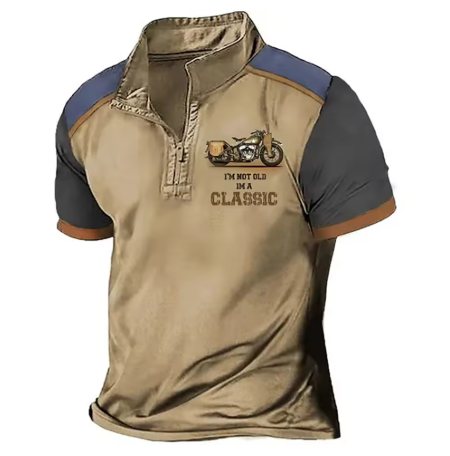 Dwayne - Polo vintage élégant