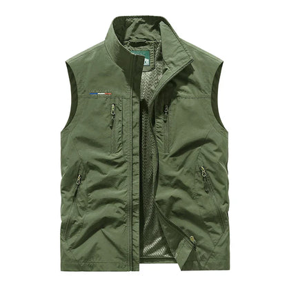 Elliot - Gilet sans manches élégant en maille