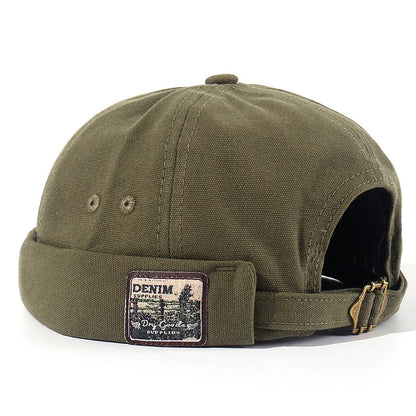 Grant - Casquette décontractée à visière roulée