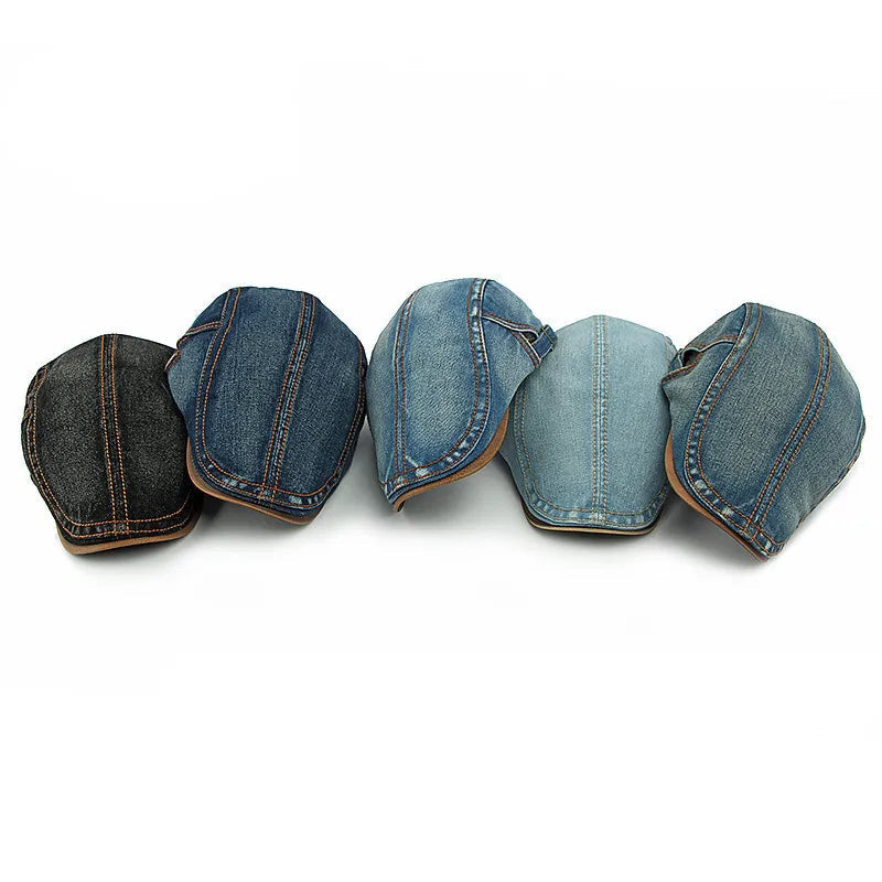 Griffin - Casquette plate en denim