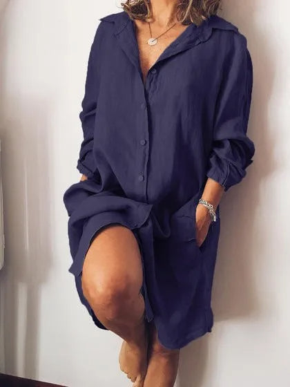 Chaya - Chemise maxi élégante