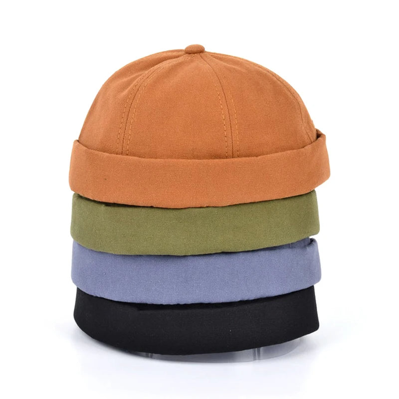 Grant - Casquette décontractée à visière roulée