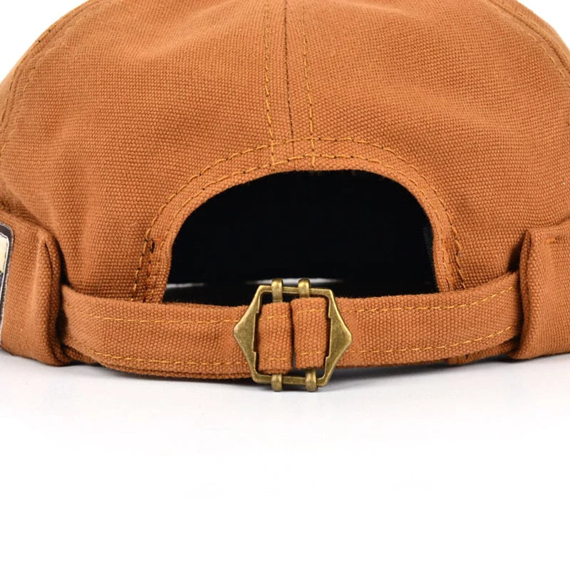 Grant - Casquette décontractée à visière roulée